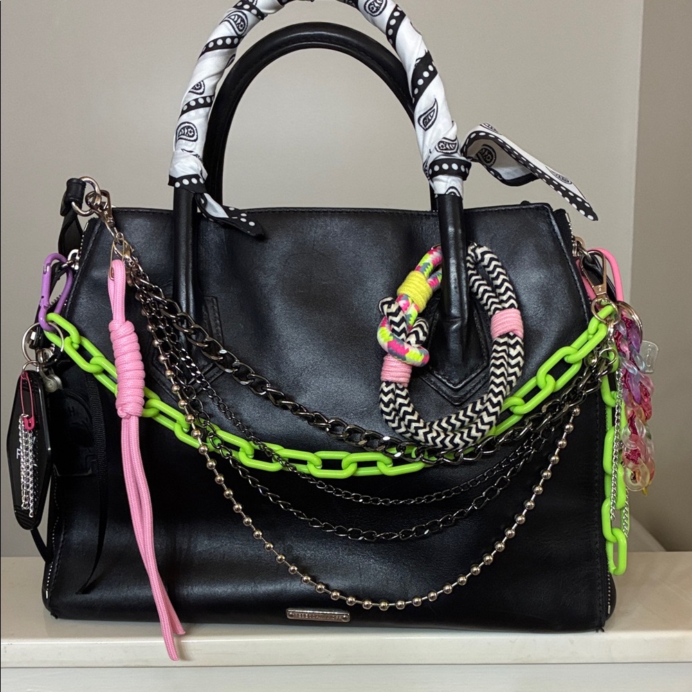 Hand assembled and custom curated bag charms/chains